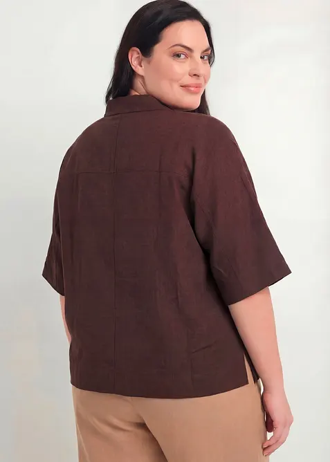 Tunikabluse aus reiner Baumwolle, bonprix