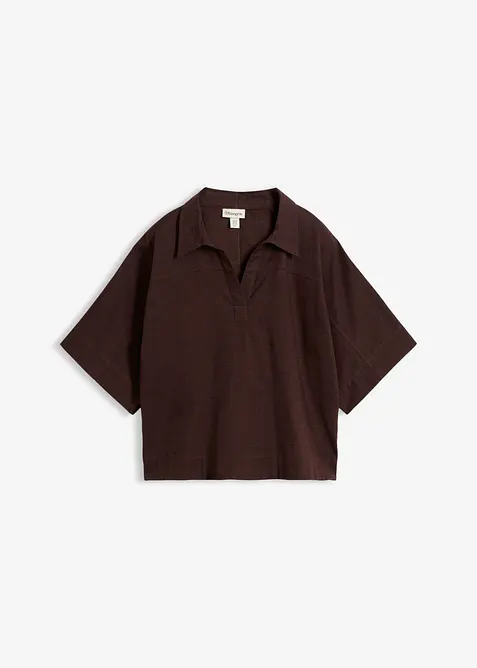 Tunikabluse aus reiner Baumwolle, bonprix