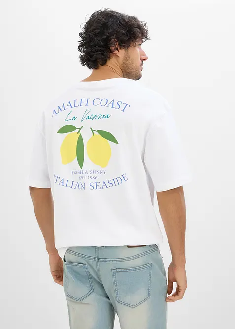 T-shirt loose 100% coton, bonprix