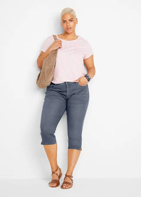 Corsaire en jean extensible, bonprix