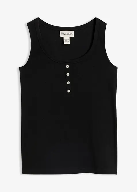 H&uuml;ftlanges Ripp-Top, bonprix