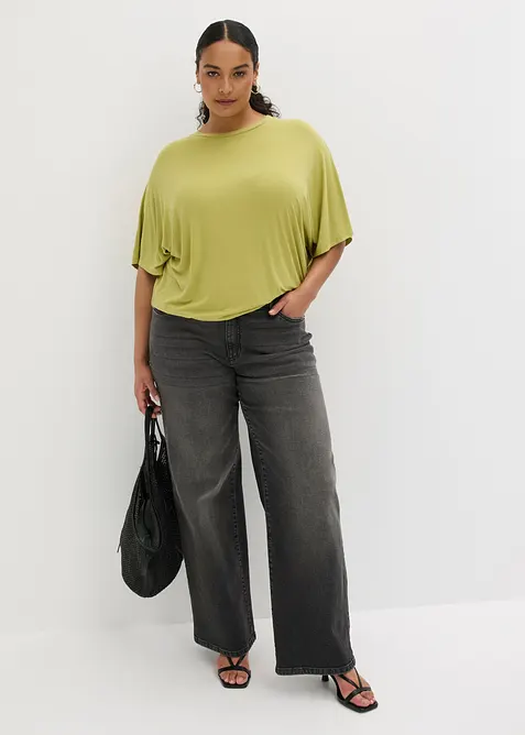 T-Shirt aus Viskose-Mix, bonprix