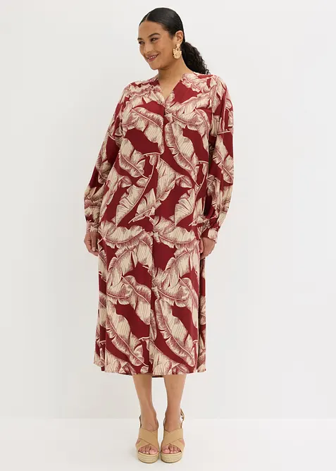 Robe caftan en viscose fluide, bonprix