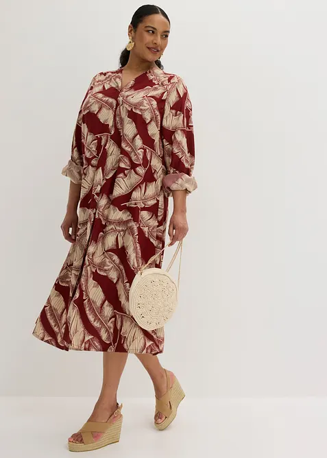 Robe caftan en viscose fluide, bonprix