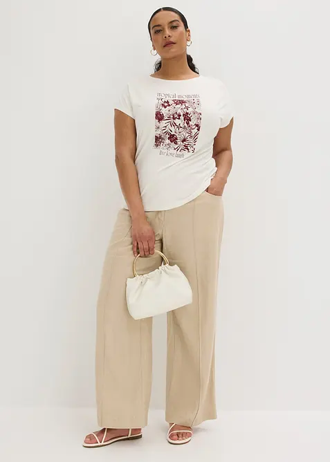 T-shirt en jersey viscose, bonprix