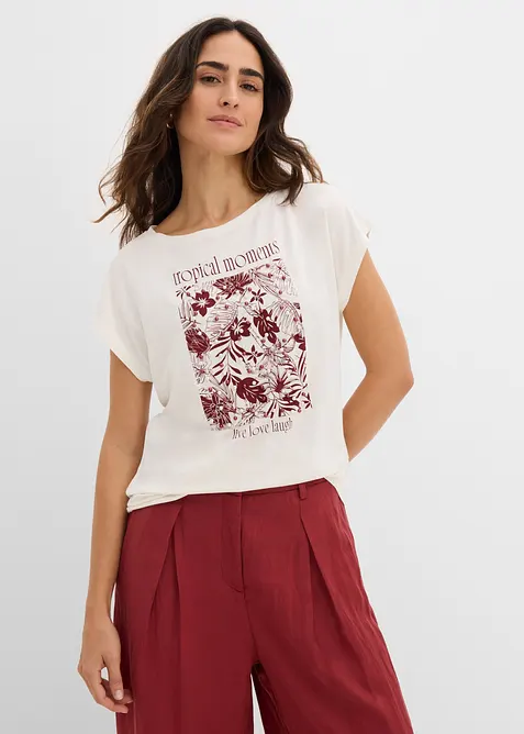 Shirt aus Viskose-Mix, bonprix