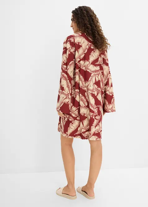Tunika-Kleid aus flie&szlig;endem Viskose-Mix, bonprix