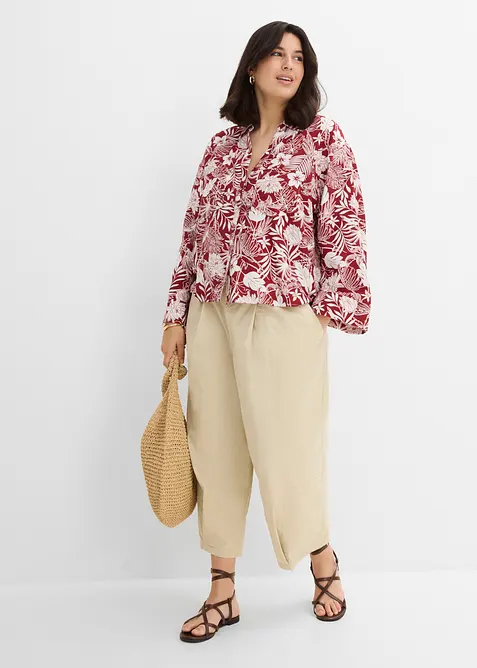 Resortbluse aus Viskosemix, bonprix