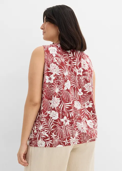 Jersey-Top aus Viskosemix, bonprix