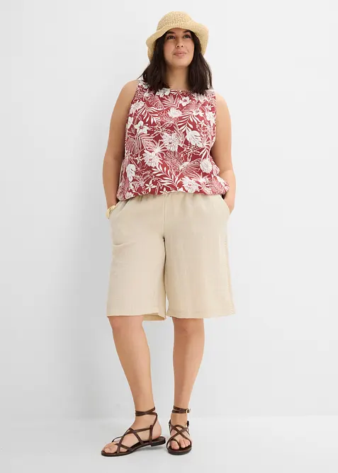 Jersey-Top aus Viskosemix, bonprix