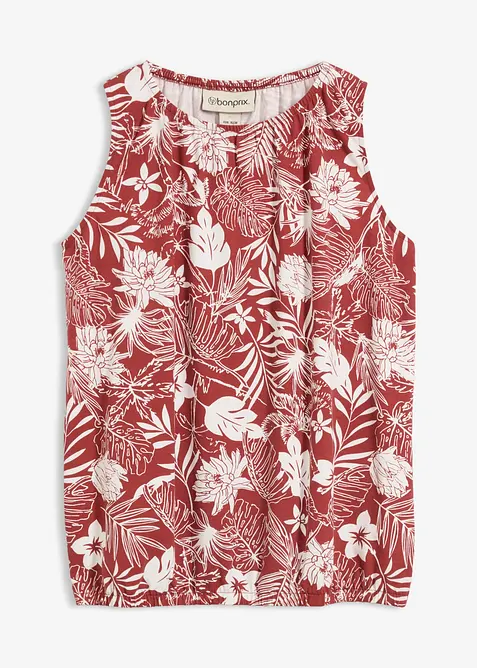 Jersey-Top aus Viskosemix, bonprix