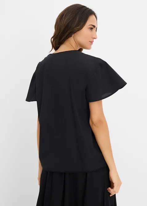 Bluse mit Stickerei, bonprix