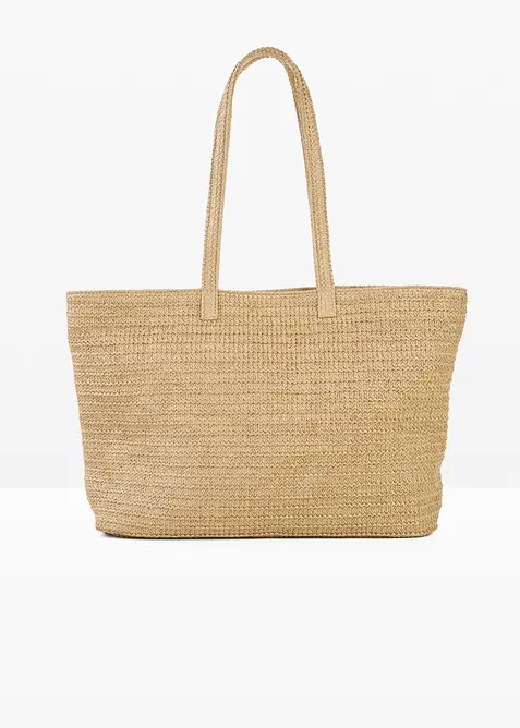 Shopper in Strohoptik, bonprix