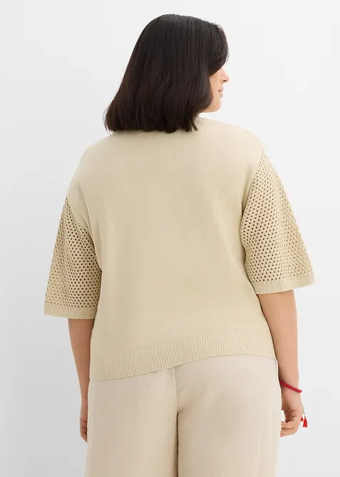 Pullover aus Baumwoll-Mix, bonprix