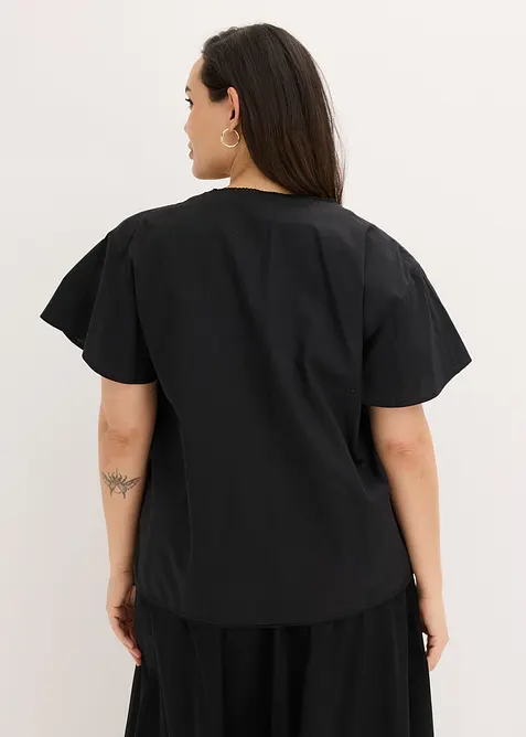 Bluse mit Stickerei, bonprix