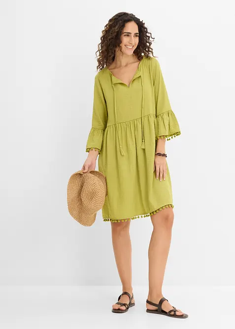 Kleid aus flie&szlig;ender Viskose, bonprix