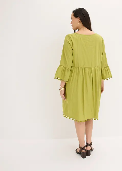 Robe fluide en viscose m&eacute;lang&eacute;e, bonprix