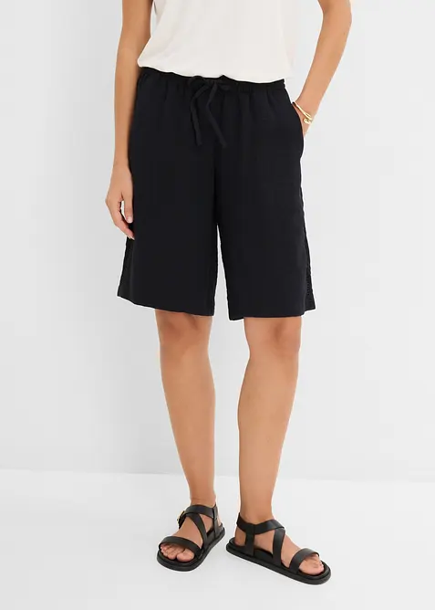 Schlupf Bermuda aus Viskose-Mix, bonprix