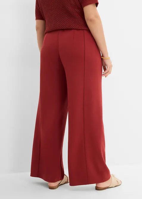 Weite Hose aus Scuba, bonprix