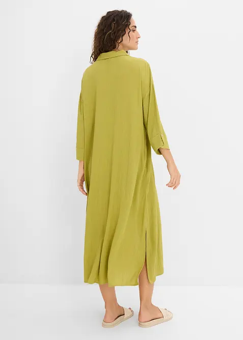 Kaftan-Kleid aus flie&szlig;ender Viskose, bonprix