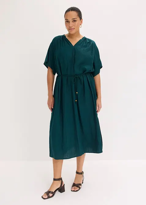 Robe midi douce, bonprix