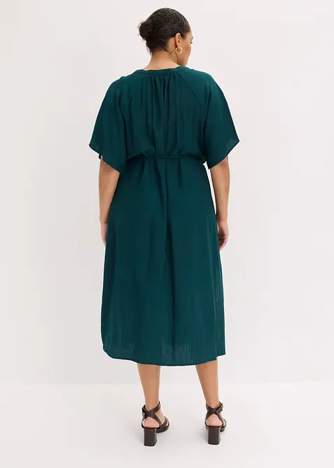 Robe midi douce, bonprix