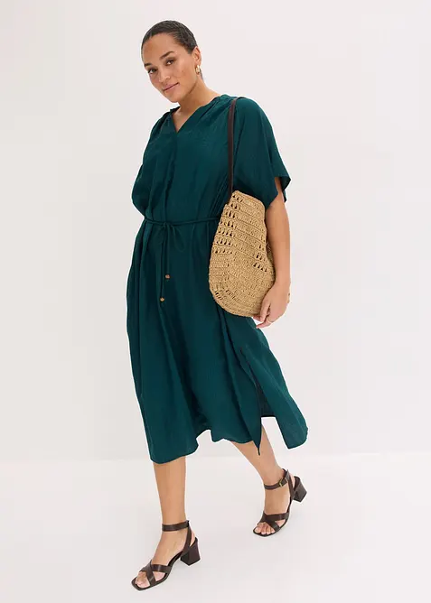 Robe midi douce, bonprix