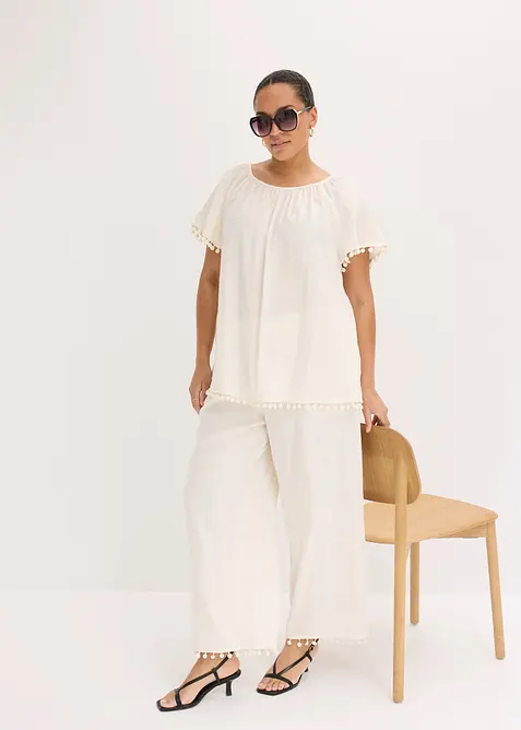 Bluse aus softem Viskose-Mix, bonprix