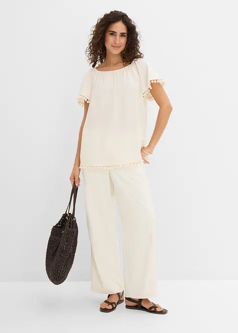 Bluse aus softem Viskose-Mix, bonprix