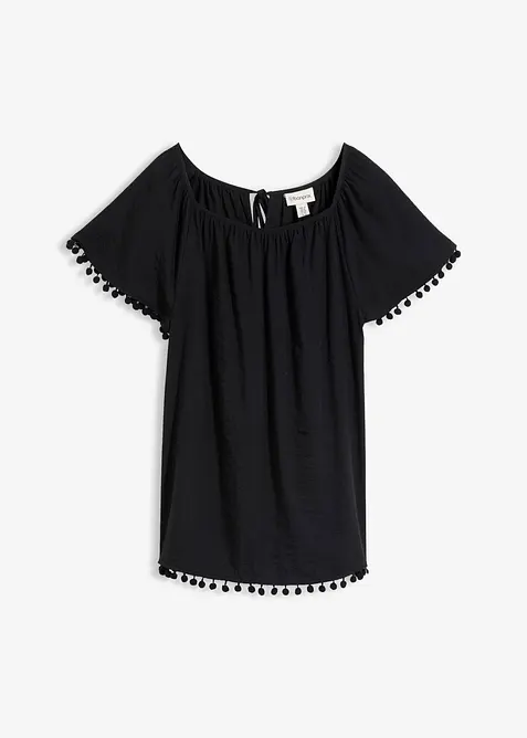 Bluse aus softem Viskose-Mix, bonprix