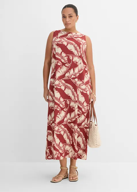 Robe ample enti&egrave;rement imprim&eacute;e, bonprix