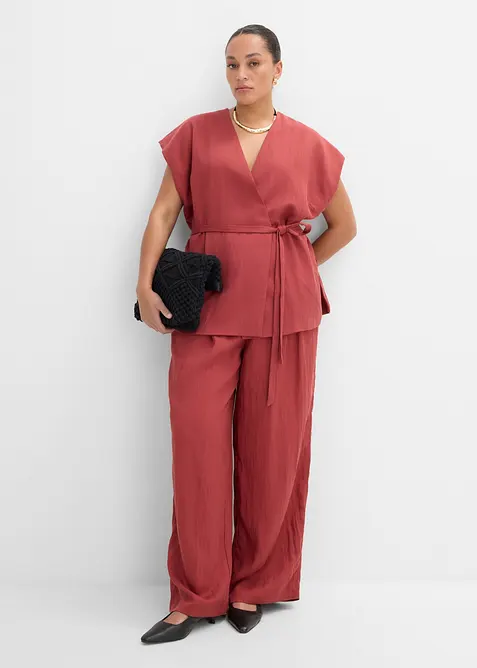 Gilet sans manches avec ceinture, bonprix