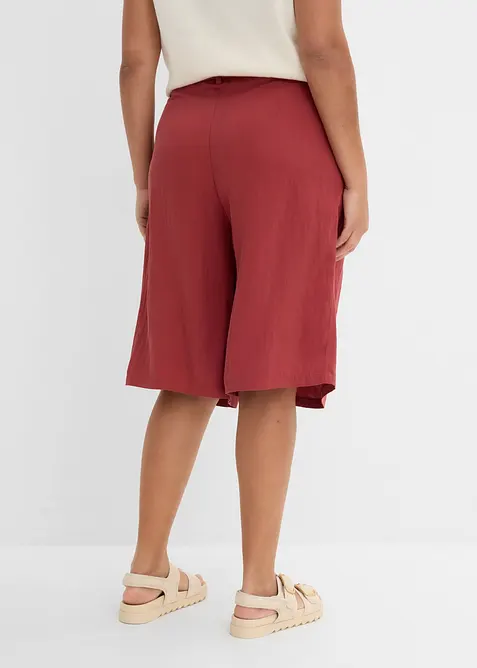 Bermuda en viscose m&eacute;lang&eacute;e, bonprix