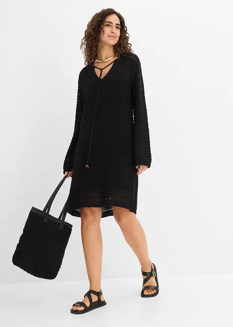 Mini-Strickkleid, bonprix