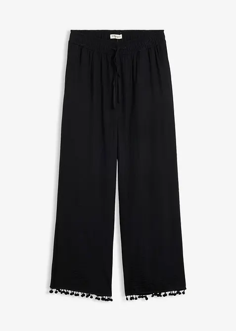 Schlupfhose aus flie&szlig;endem Viskose-Mix, bonprix