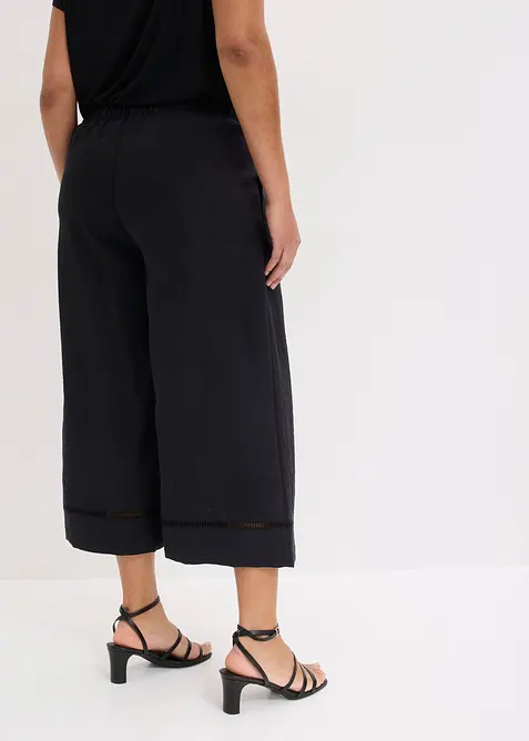 Pantalon large et fluide, bonprix