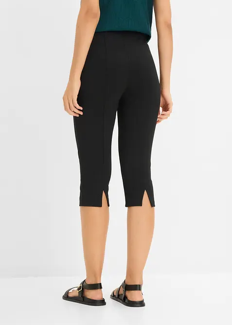 Capri-Hose aus Punto di Roma, bonprix