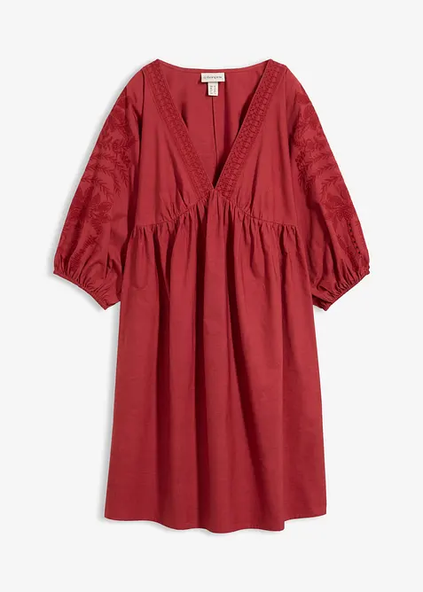 Blusenkleid aus reiner Baumwolle, bonprix