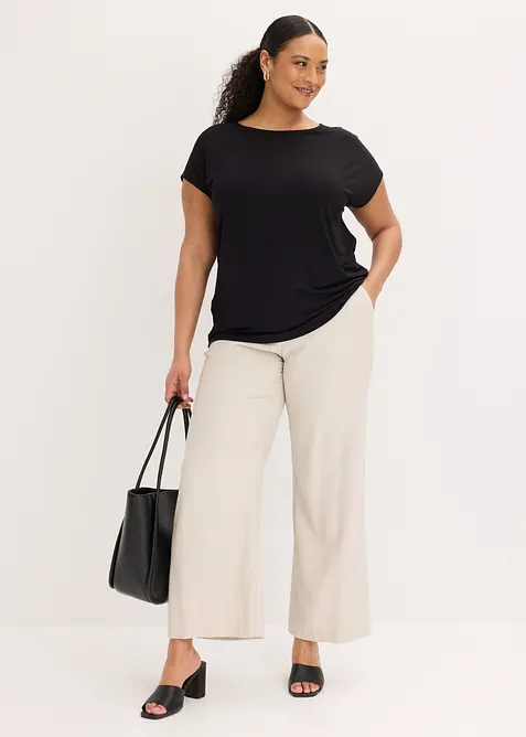 T-shirt avec dentelle, bonprix