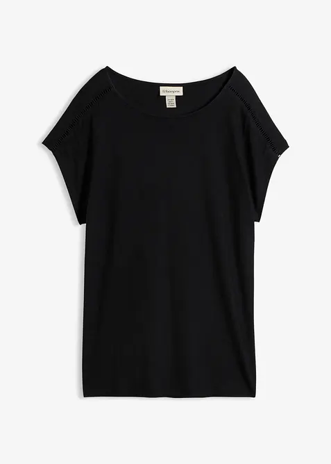 Shirt mit Leiterspitze, bonprix