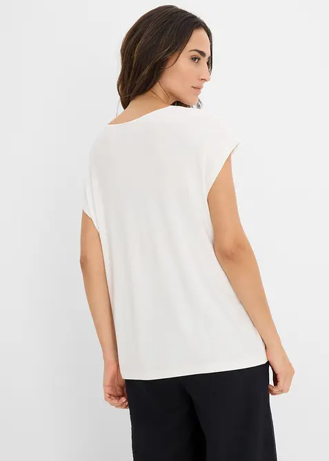 Shirt mit Leiterspitze, bonprix