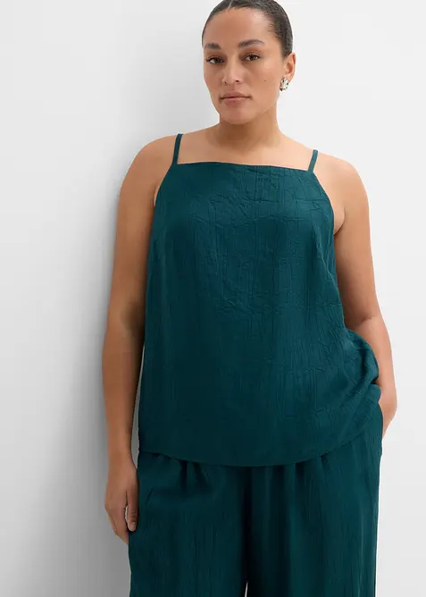 Top aspect pliss&eacute;, bonprix