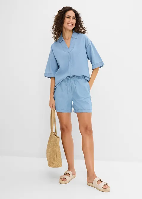 Jeans-Shorts Mid Waist, Bequembund, bonprix