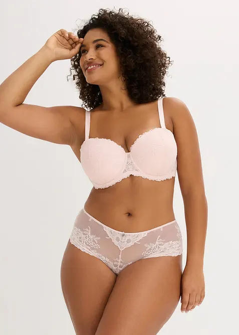 Panty mit nahtloser Hinterhose (2er Pack), bonprix