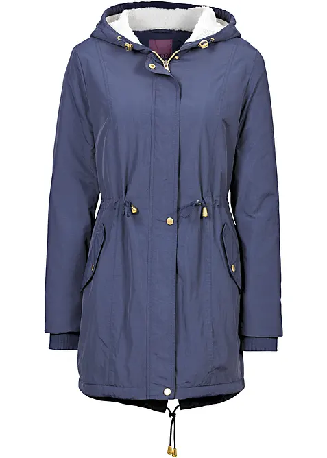 Parka avec doublure peluche, bonprix