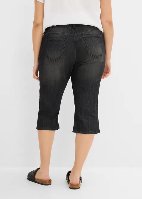 Jean slim, taille mi-haute, longueur 3/4, bonprix