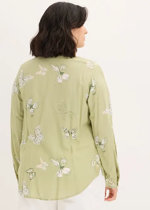 Viskose Bluse bedruckt, bonprix