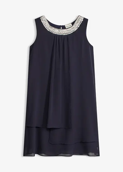 Robe de qualit&eacute; avec application, bonprix