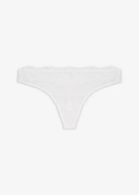 String en dentelle &eacute;l&eacute;gante, bonprix