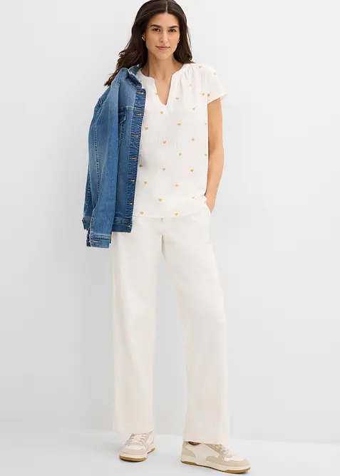 Tunique en gaze de coton, bonprix